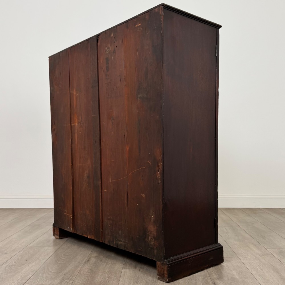 Antique 18th Century Good Quality Cupboard In Mahogany  View VII