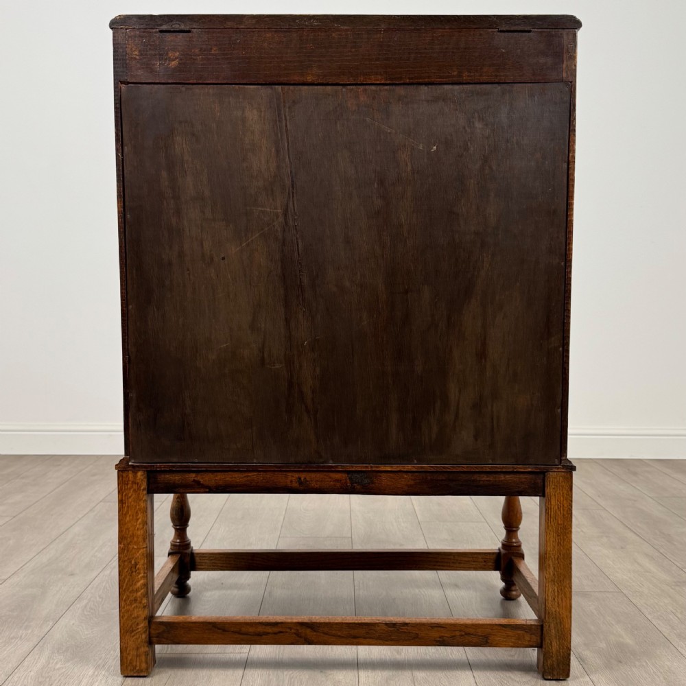 Antique 20th Century Good Quality Bureau In Oak View VII