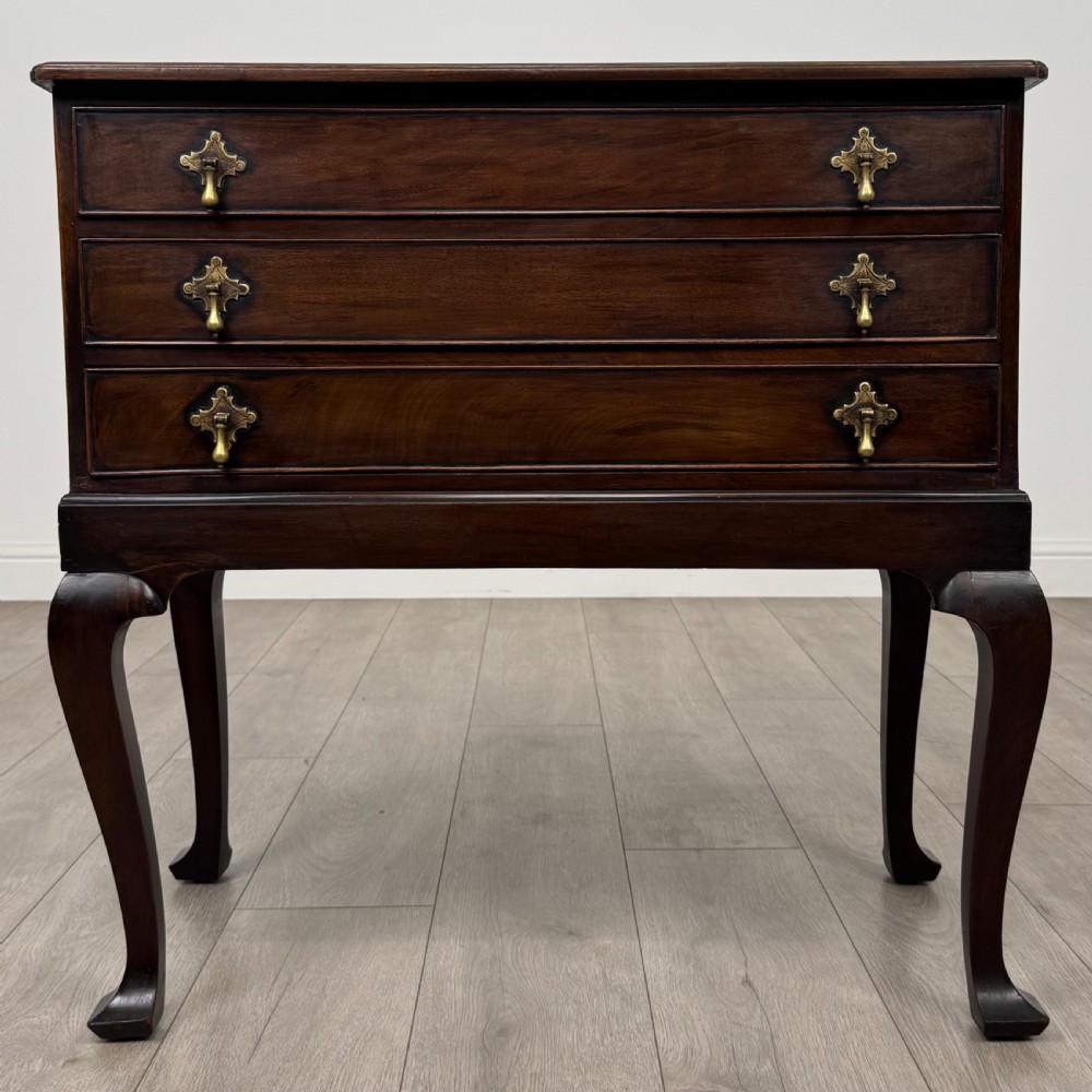  Antique 19th Century Small Chest Of Drawers In Mahogany 