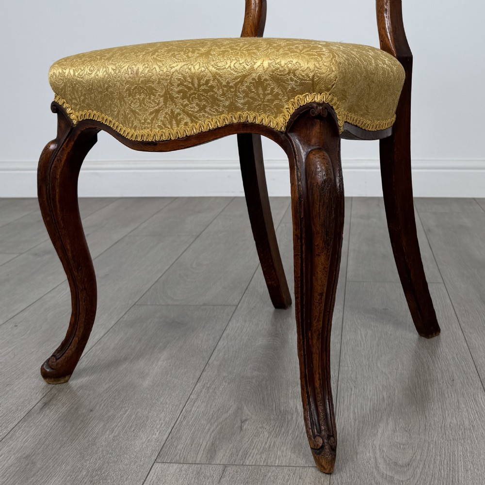  Antique 19th Century Good Quality Set Of 4 Dining Chairs  View VII