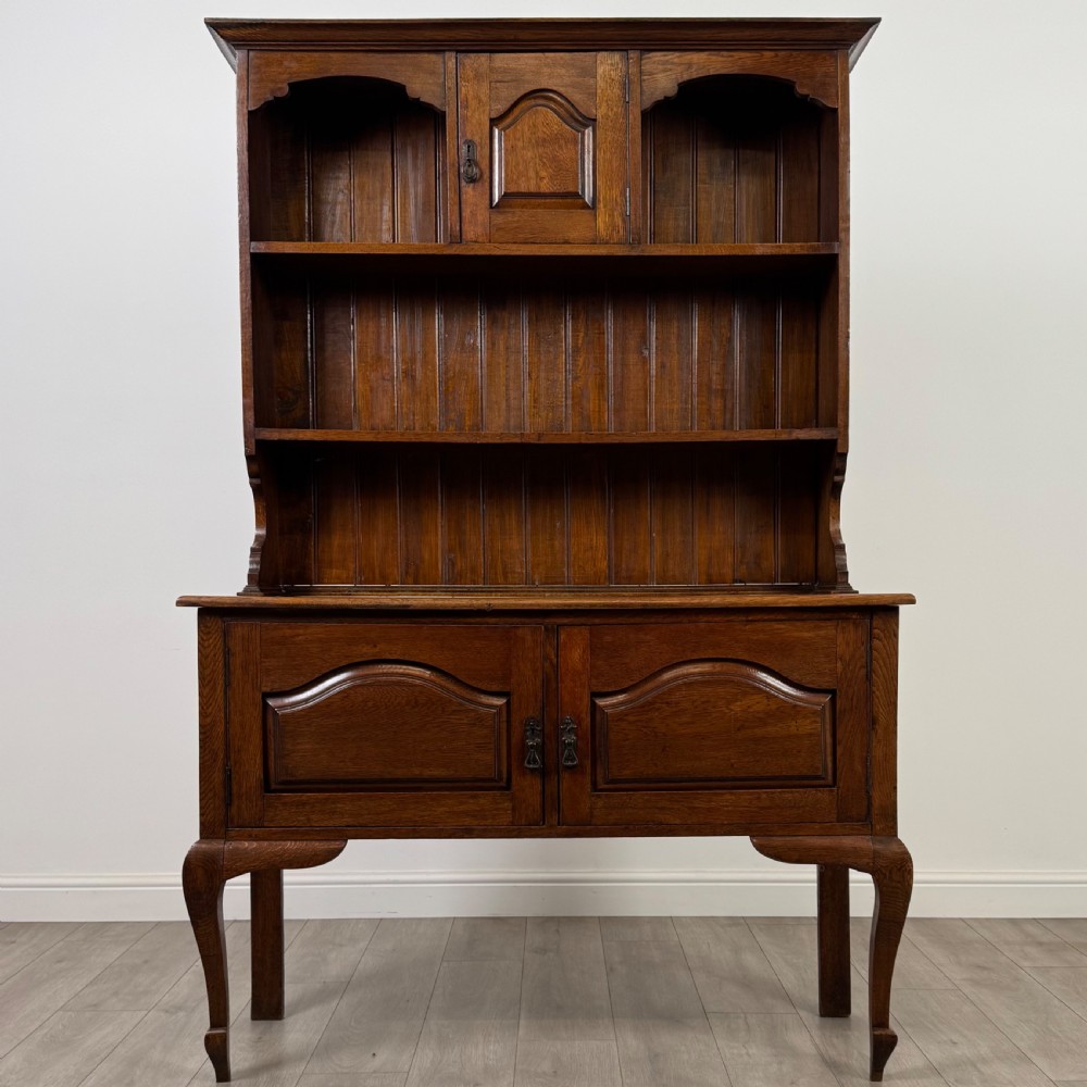  Antique 20th Century Good Quality Dresser In Oak