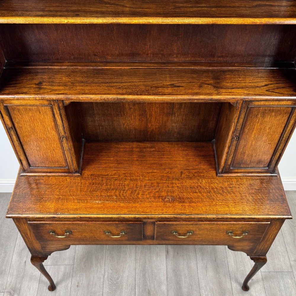 Antique 20th Century Good Quality Dresser In Oak  View X