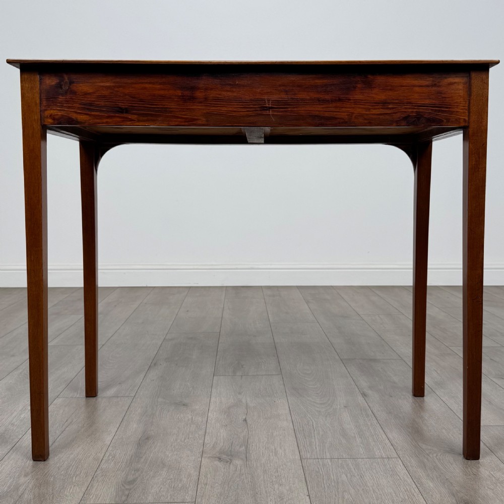 Antique 18th Century Inlaid Writing Table In Mahogany  View V