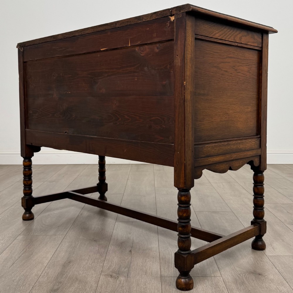 Antique 20th Century Good Quality Chest Of Drawers In Oak  View VII