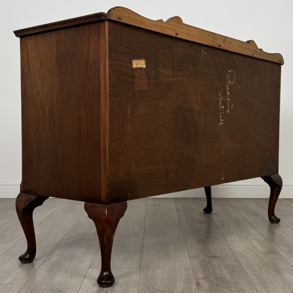  Antique 20th Century Sideboard In Burr Walnut View VI