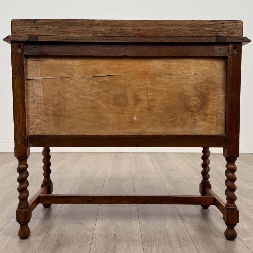 Antique 20th Century Good Quality Chest Of Drawers In Oak View VI