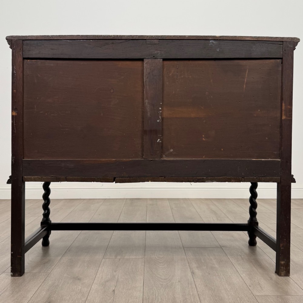  Antique 18th Century Fine Quality Carved Oak Cupboard View VII