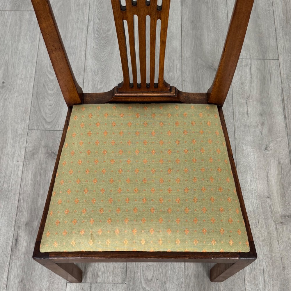 Antique 19th Century Set Of 6 Mahogany Dining Chairs  View VII