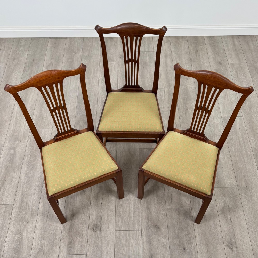 Antique 19th Century Set Of 6 Mahogany Dining Chairs  View VIII