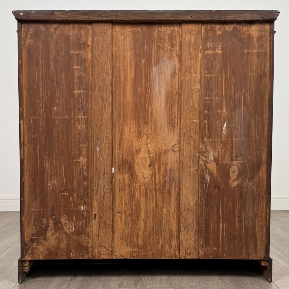 Antique 20th Century Good Quality Open Bookcase In Mahogany View VI