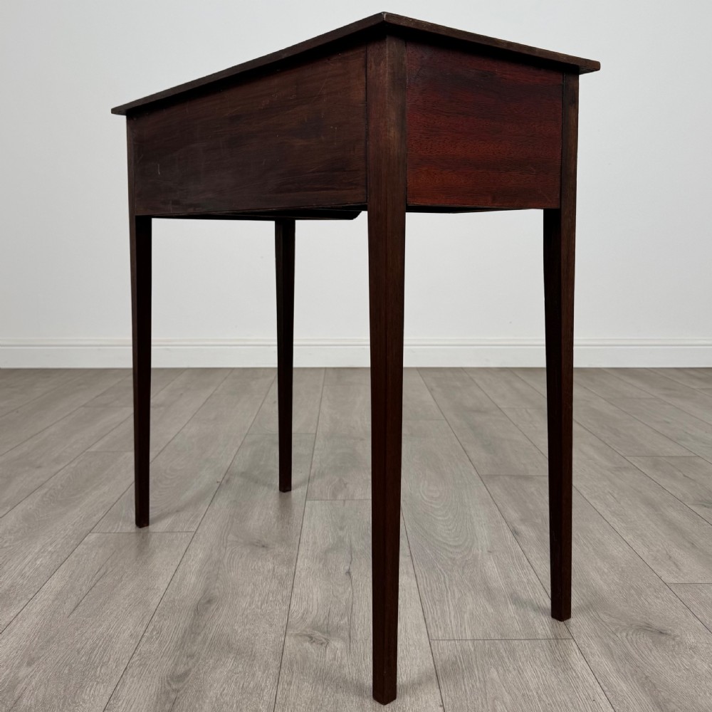 Antique 18th Century Writing Table In Mahogany View VI