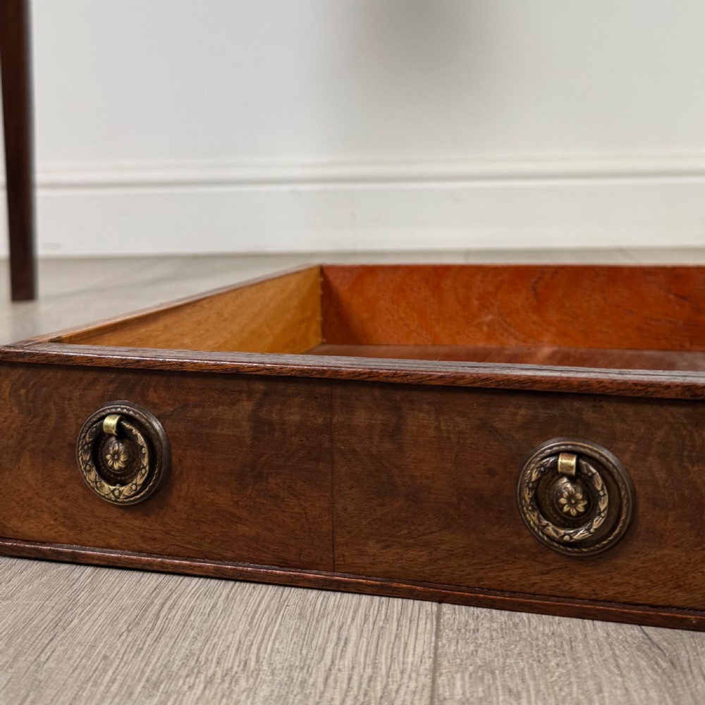Antique 18th Century Writing Table In Mahogany View XI