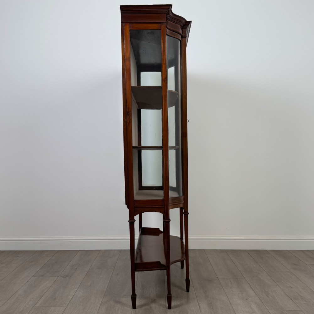 Antique 20th Century Fine Quality Mahogany Display Cabinet  View VIII