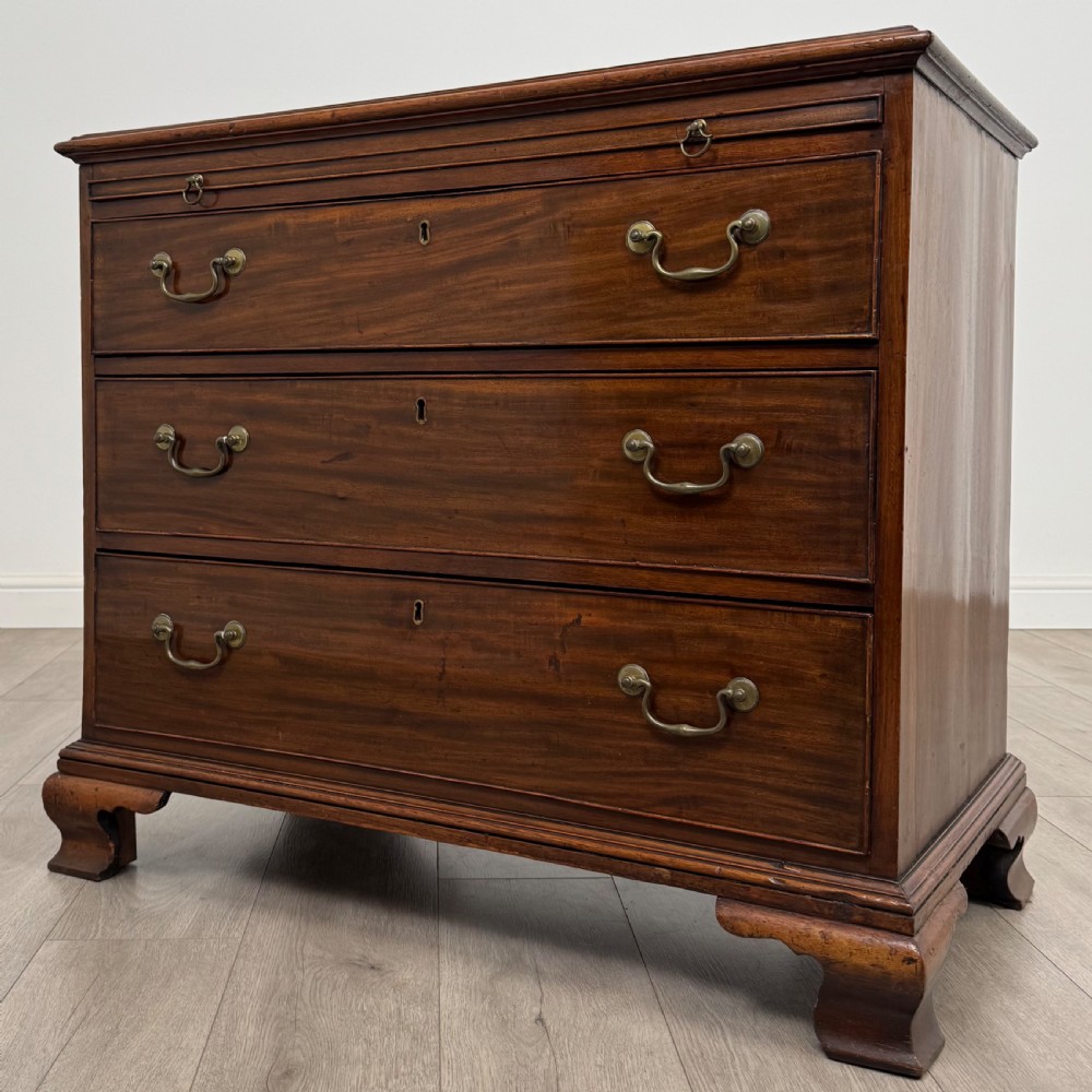 Antique 18th Century Fine Quality Mahogany Chest Of Drawers View II