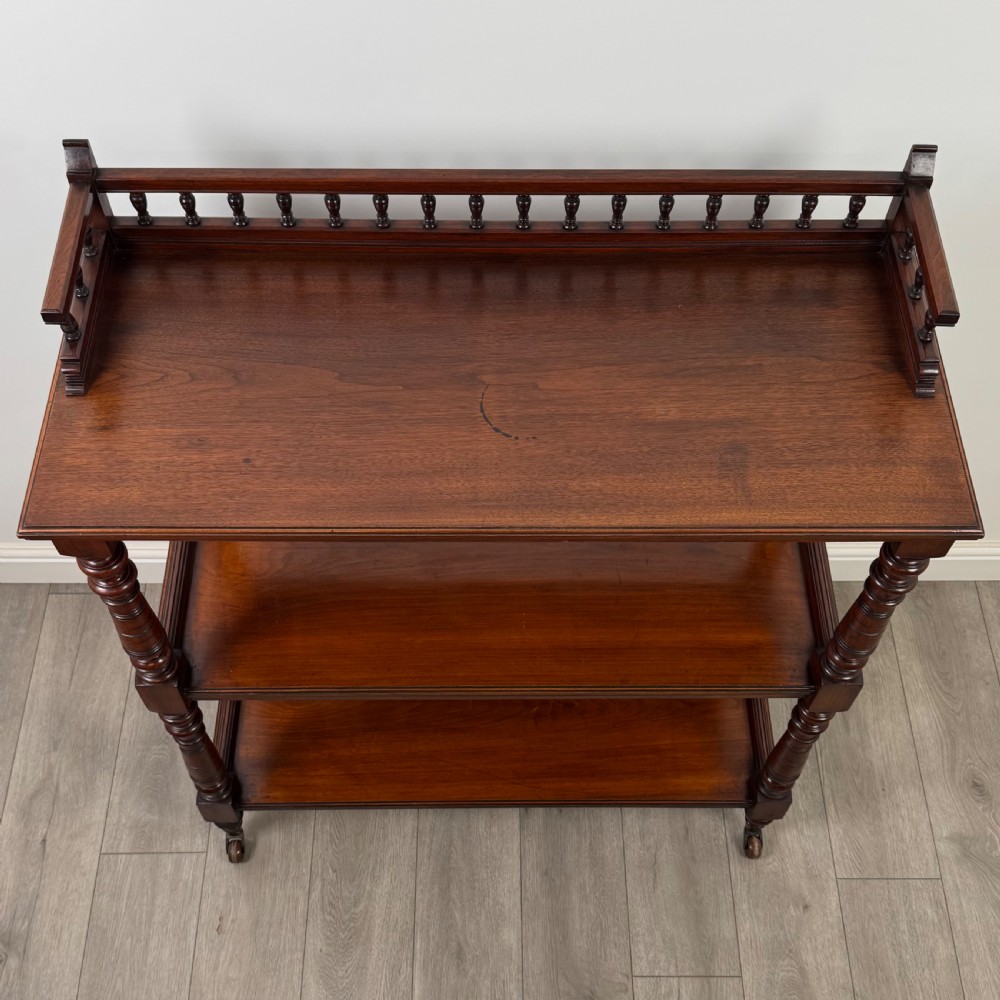 Antique 20th Century Fine Quality Buffet In Walnut  View IX