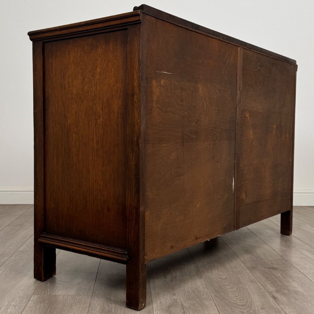 Antique 20th Century Good Quality Sideboard In Oak  View VI