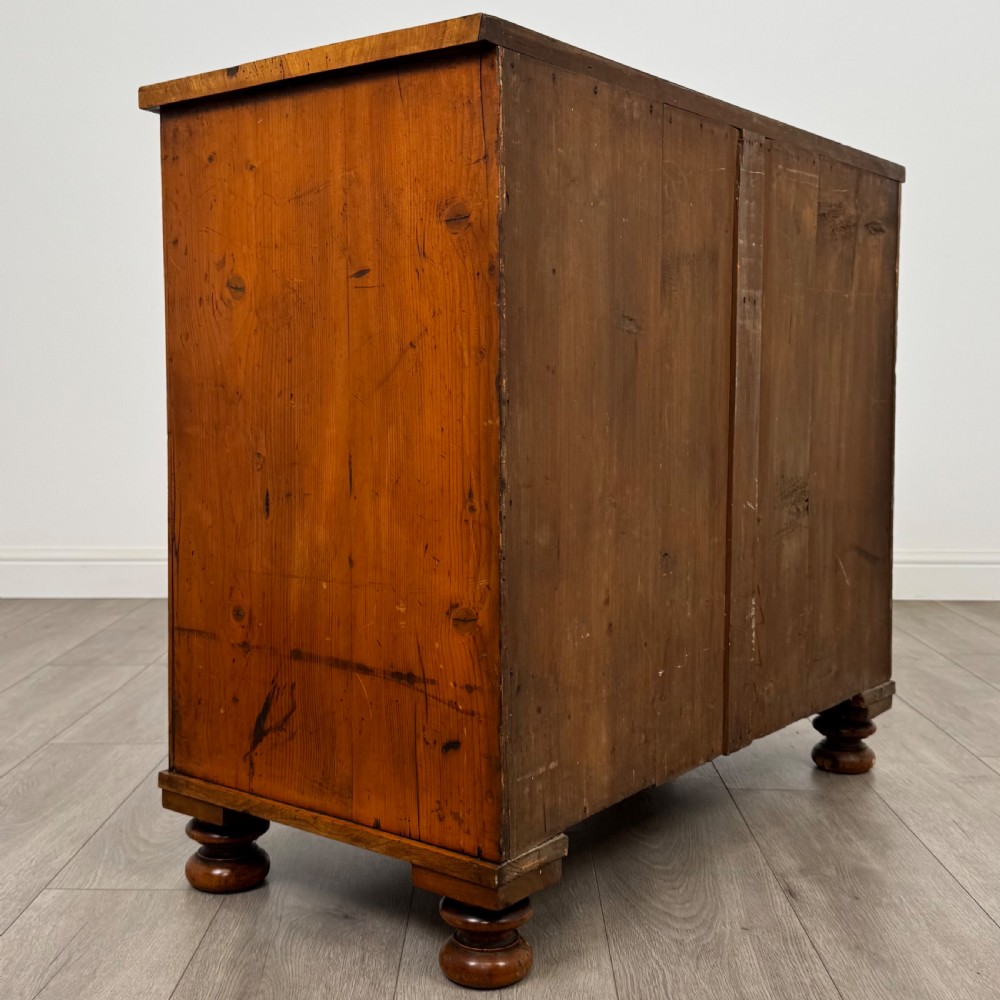 Antique 19th Century Chest Of Drawers In Satinwood  View V