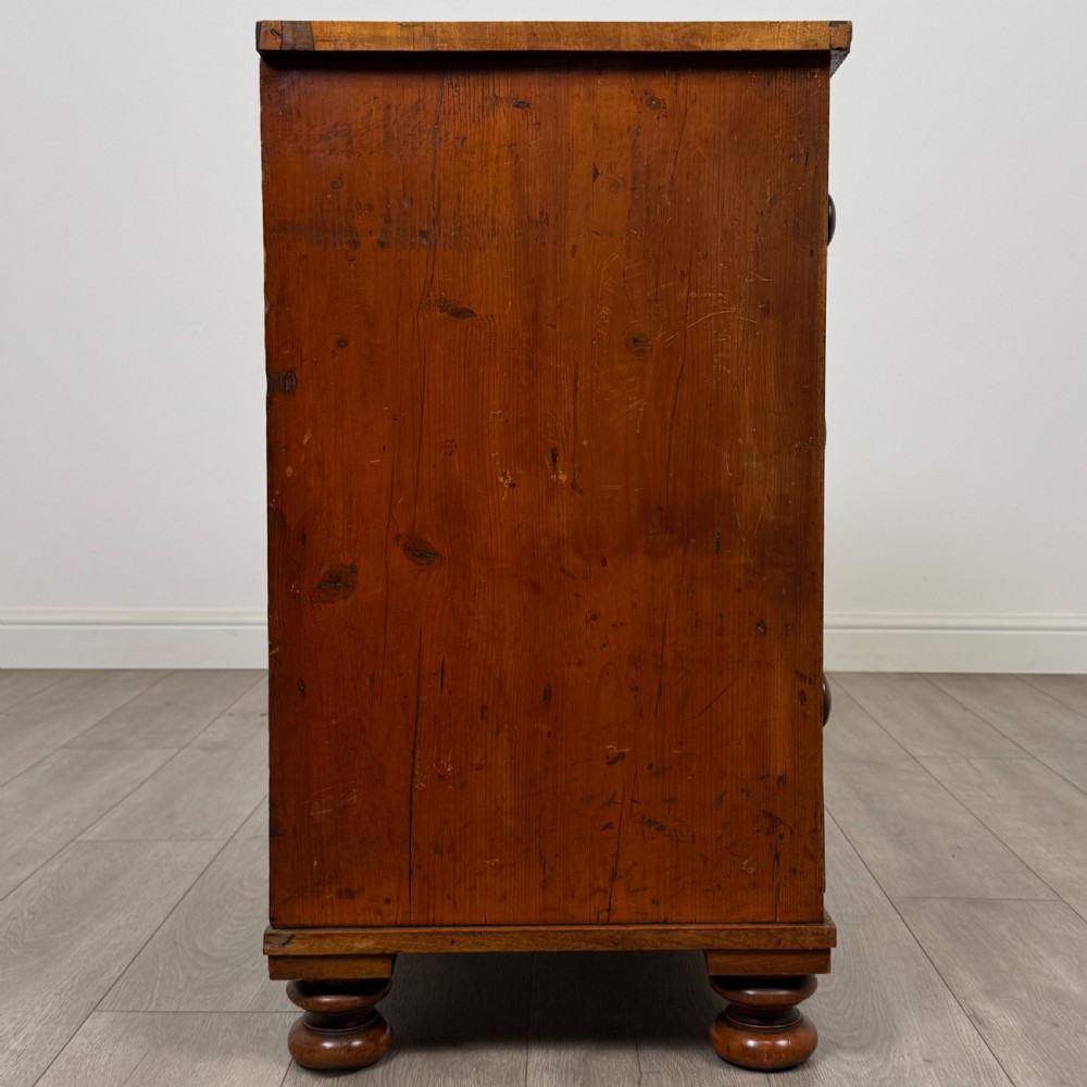 Antique 19th Century Chest Of Drawers In Satinwood  View VIII