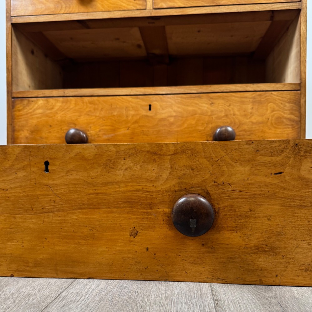 Antique 19th Century Chest Of Drawers In Satinwood  View XII