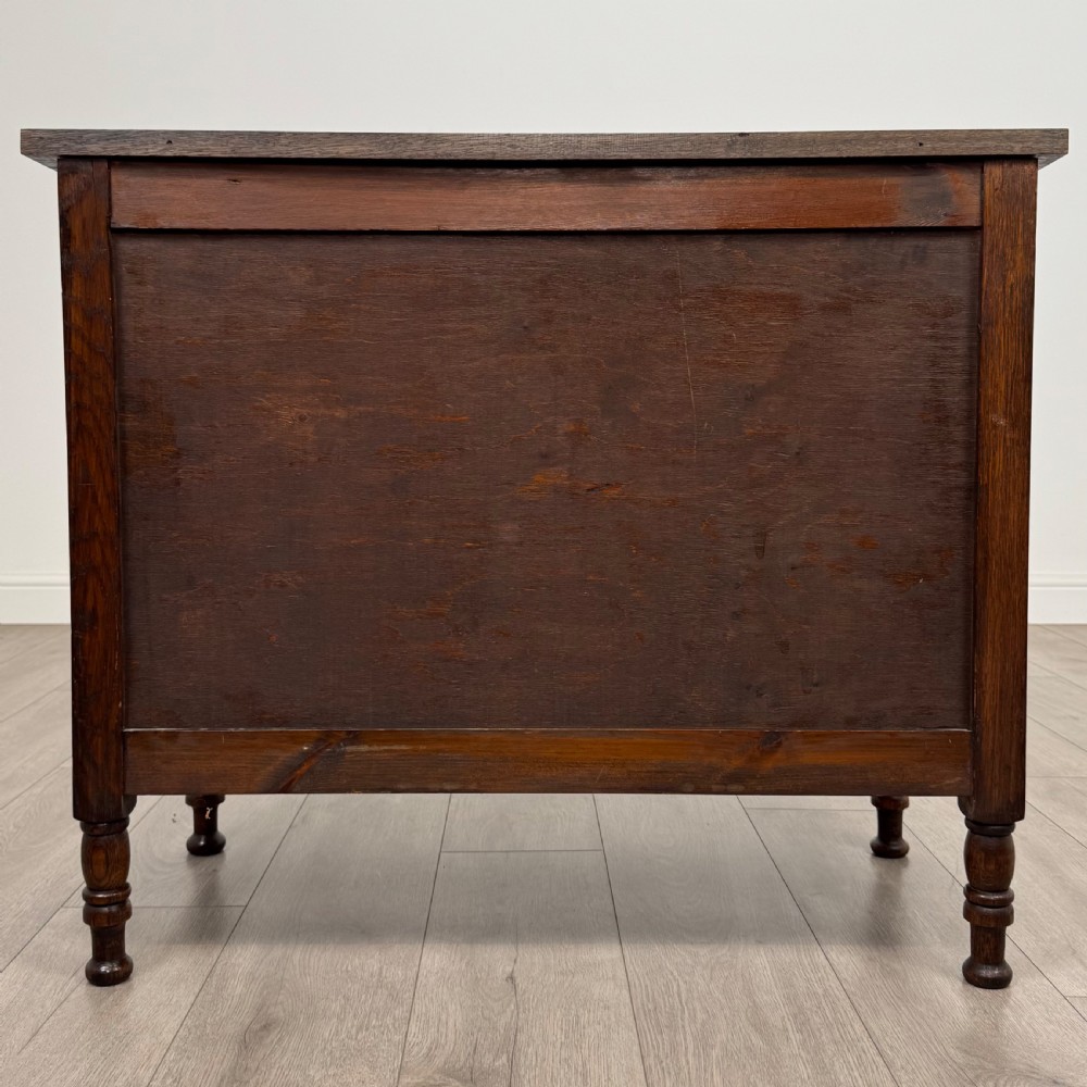  Antique 20th Century Jacobean Style Chest Of Drawers In Oak  View VI