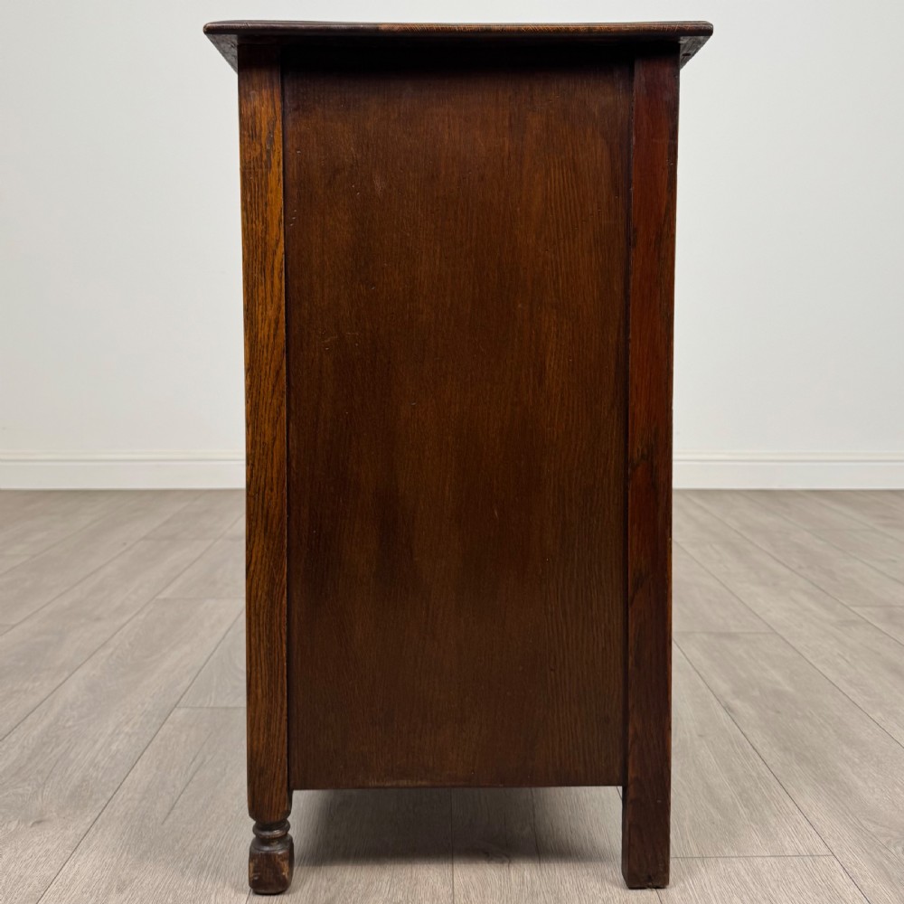 Antique 19th Century Small Chest Of Drawers In Oak View III