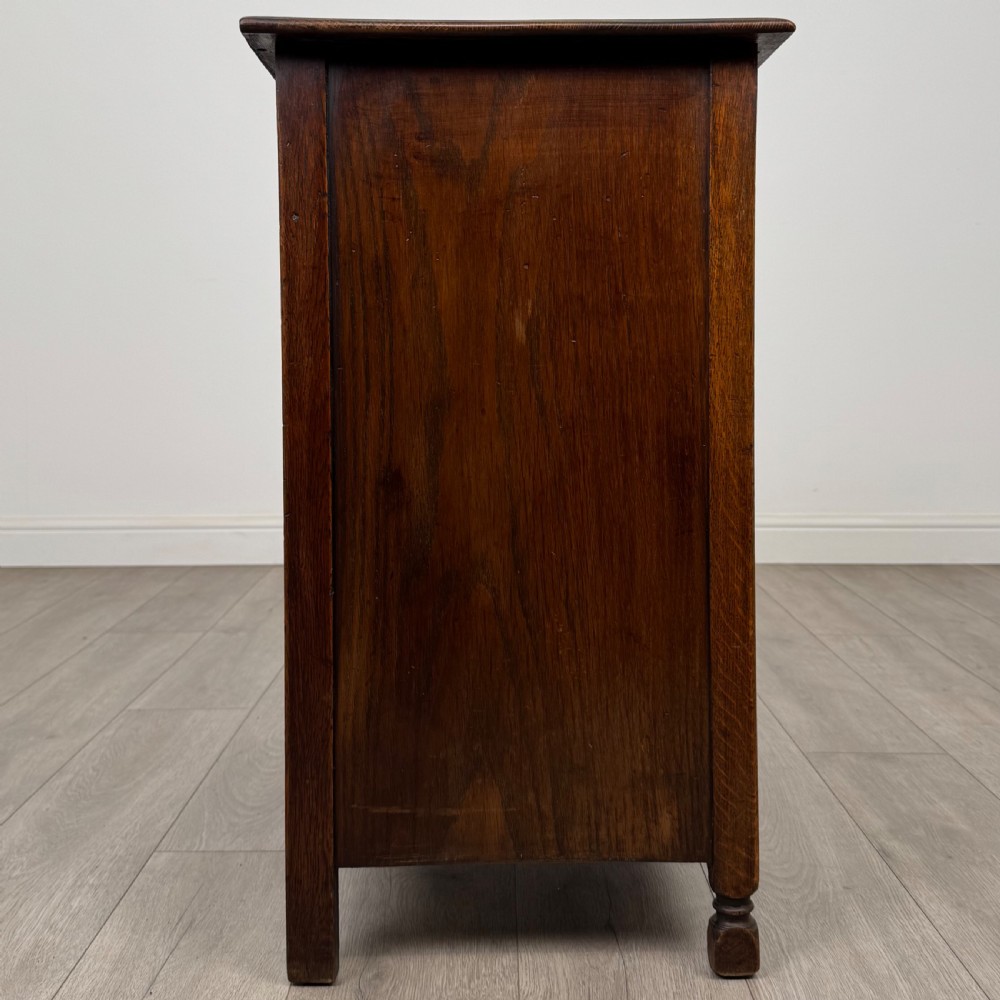 Antique 19th Century Small Chest Of Drawers In Oak View VIII