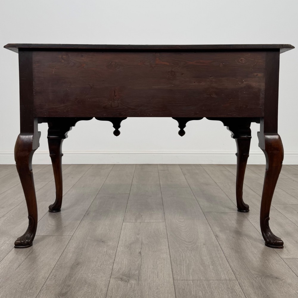  Antique 20th Century Good Quality Writing Table In Burr Walnut View V