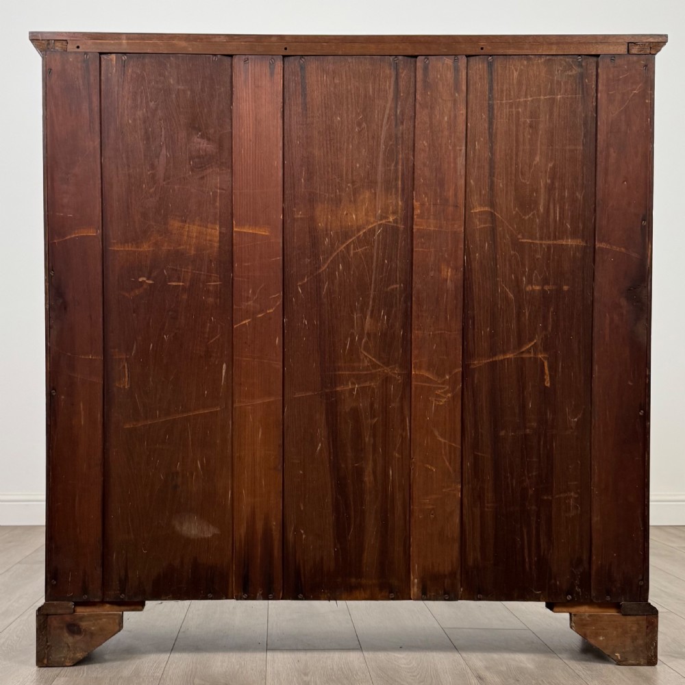 Antique 20th Century Glazed Display Cabinet In Walnut  View VIII