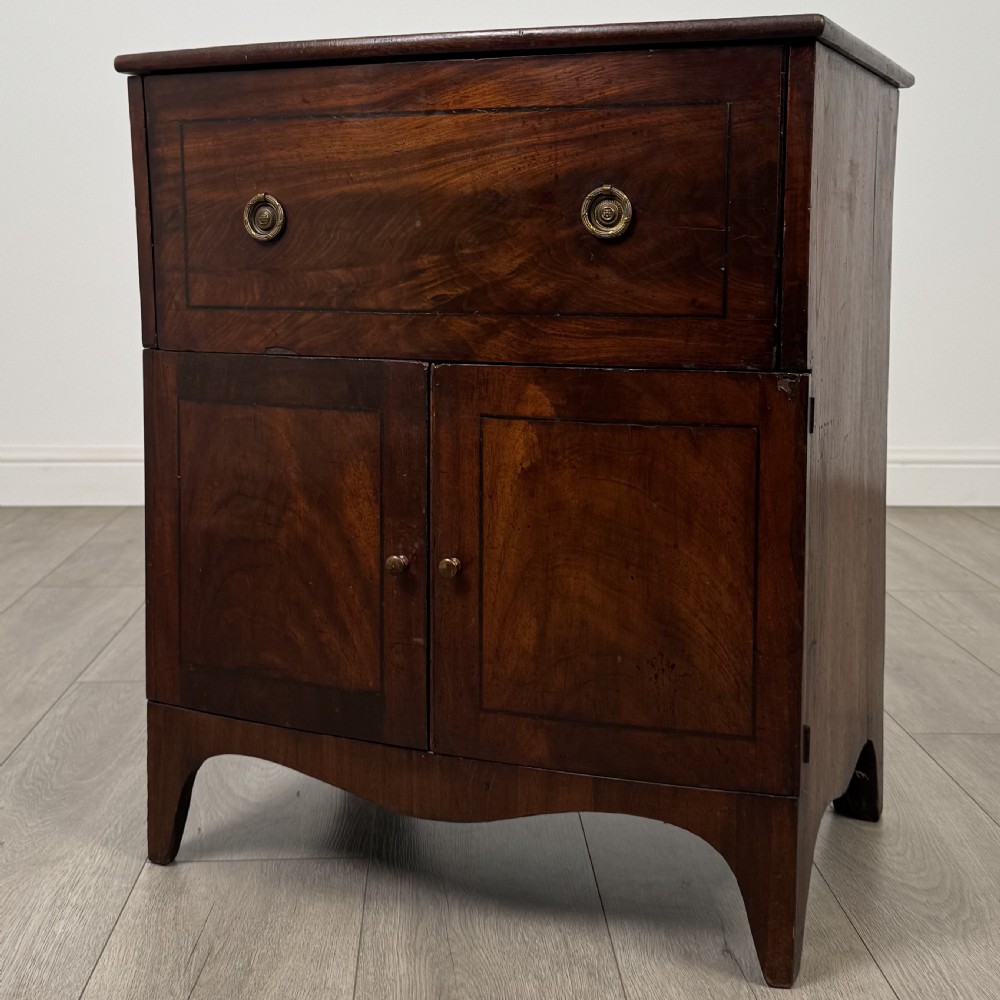 Antique 18th Century Small Mahogany Cupboard  View III
