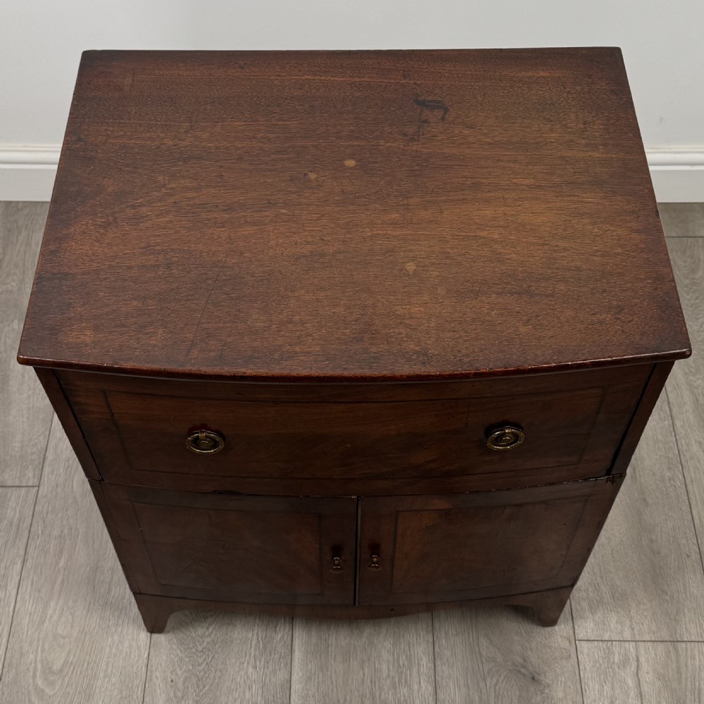 Antique 18th Century Small Mahogany Cupboard  View X