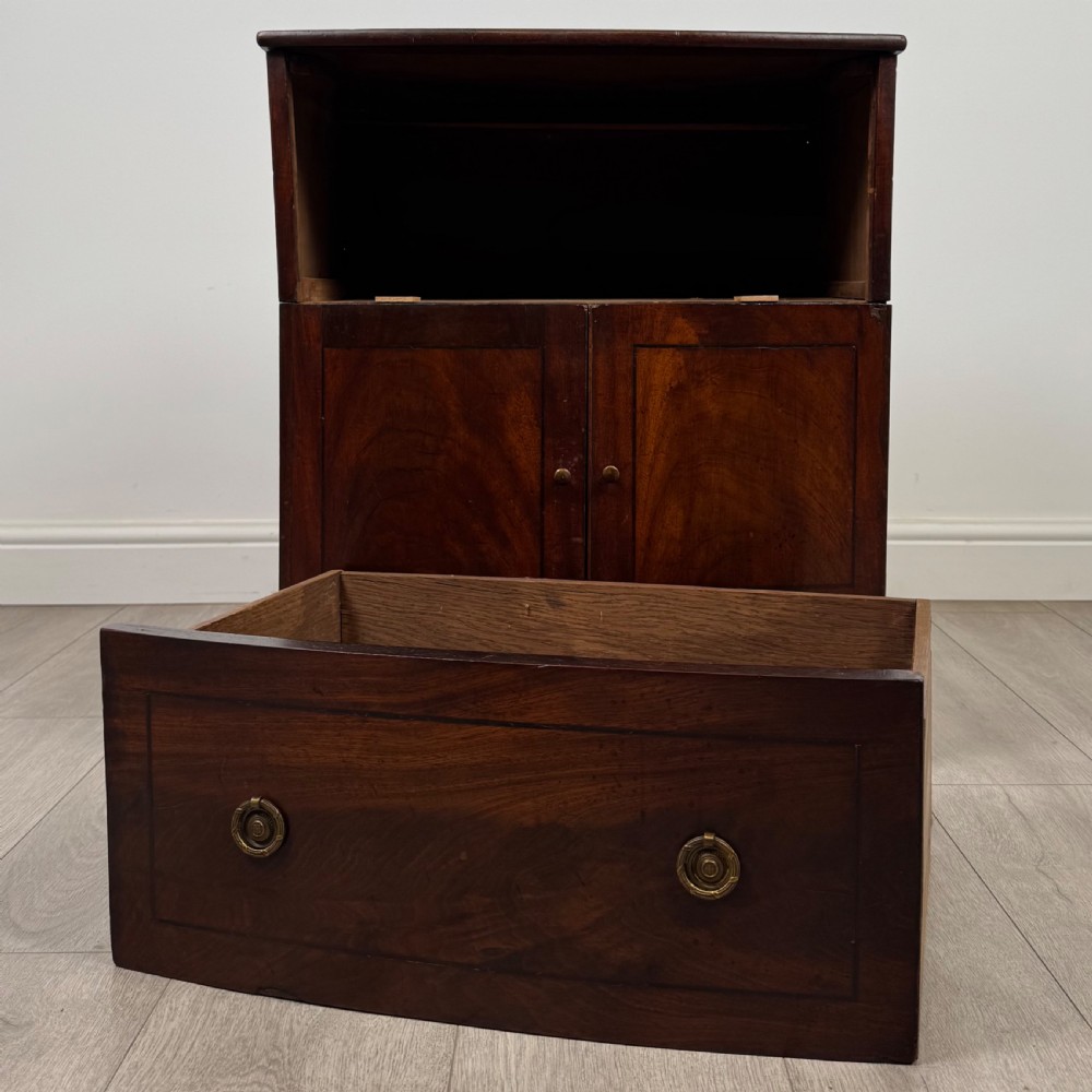 Antique 18th Century Small Mahogany Cupboard  View XI