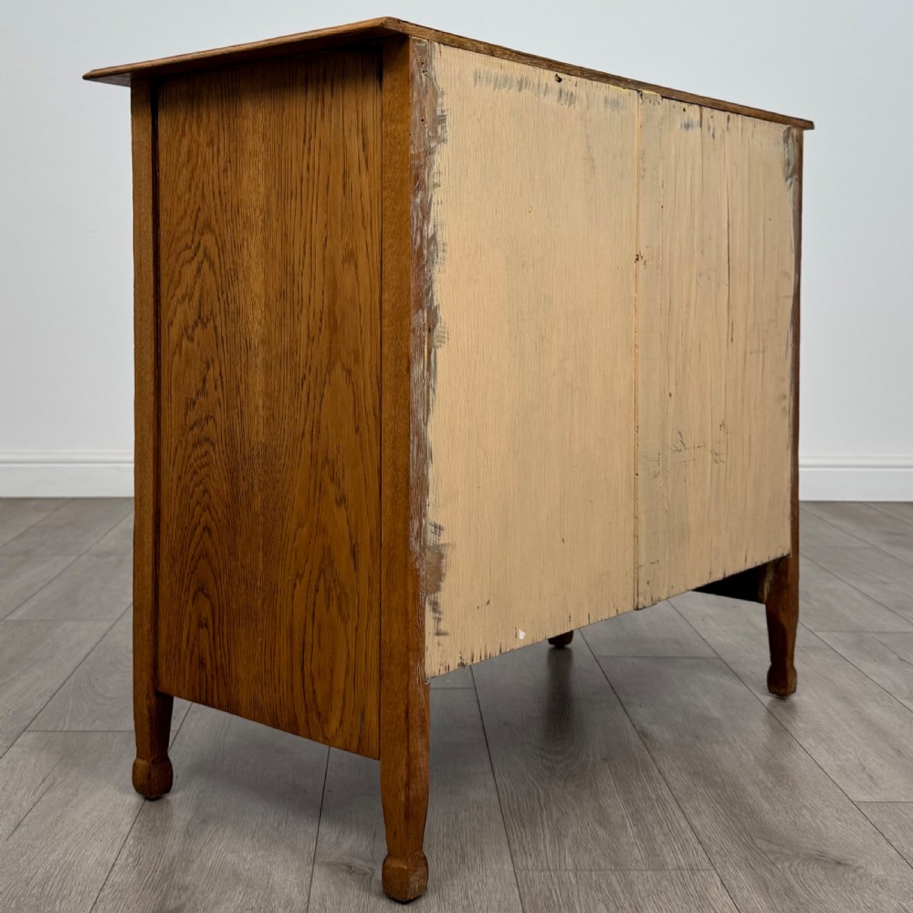 Antique 20th Century Good Quality Golden Oak Chest Of Drawers View V
