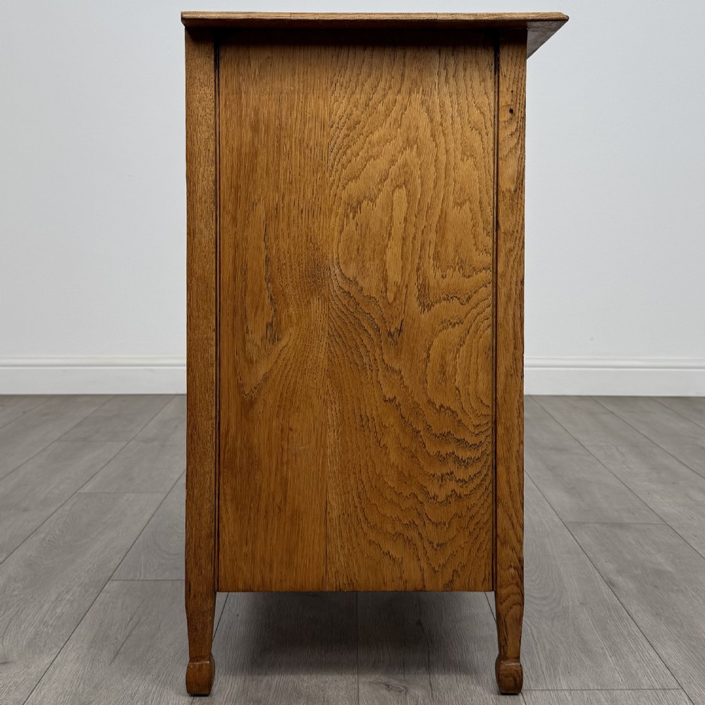 Antique 20th Century Good Quality Golden Oak Chest Of Drawers View VIII