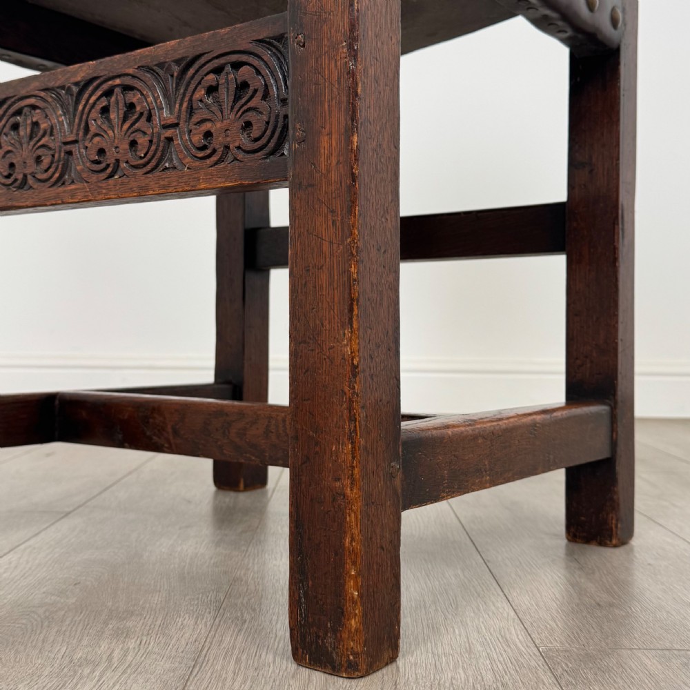 Antique 19th Century Set Of 6 Good Quality Oak Dining Chairs View VII