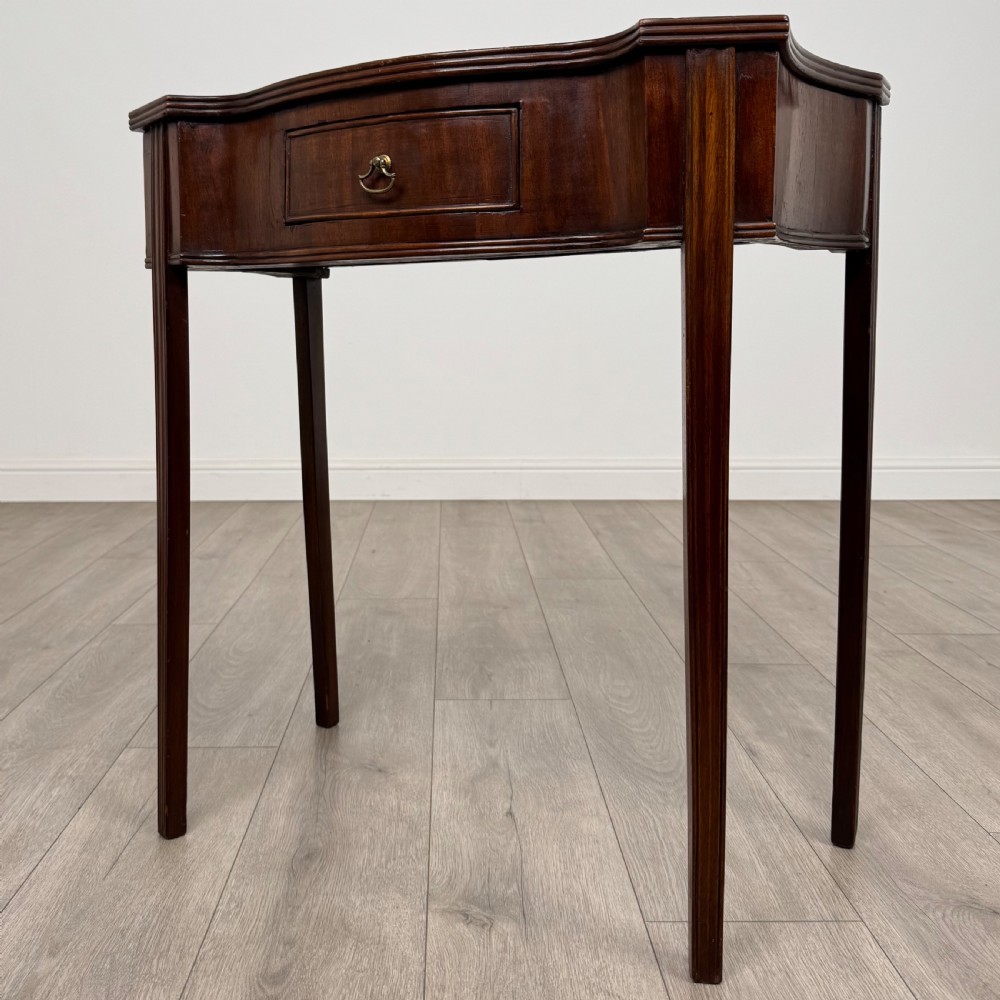 Antique 20th Century Small Mahogany Side Table  View II