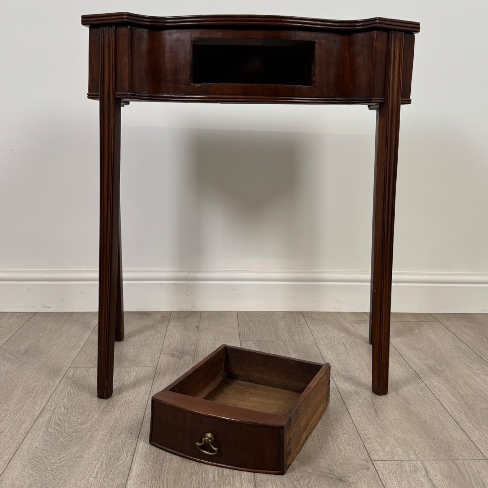 Antique 20th Century Small Mahogany Side Table  View X