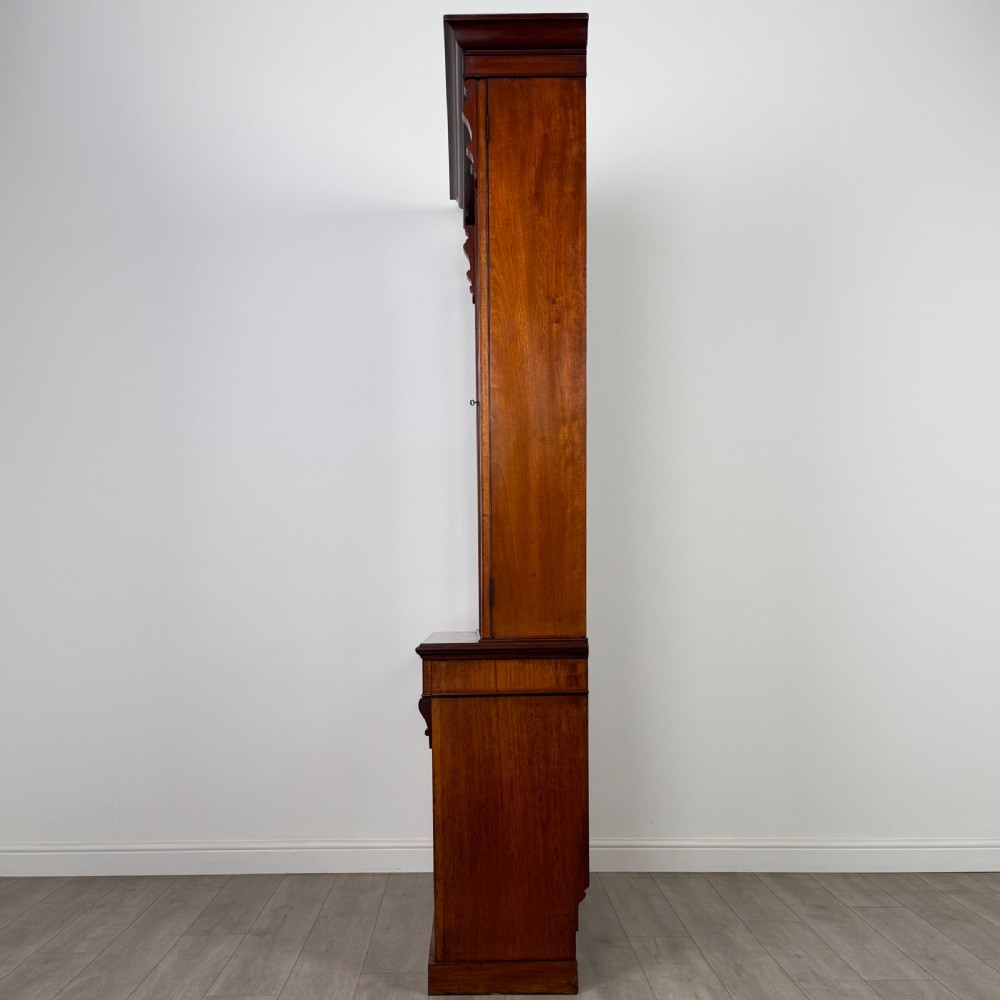  Antique 19th Century Good Quality Bookcase In Mahogany  View VI