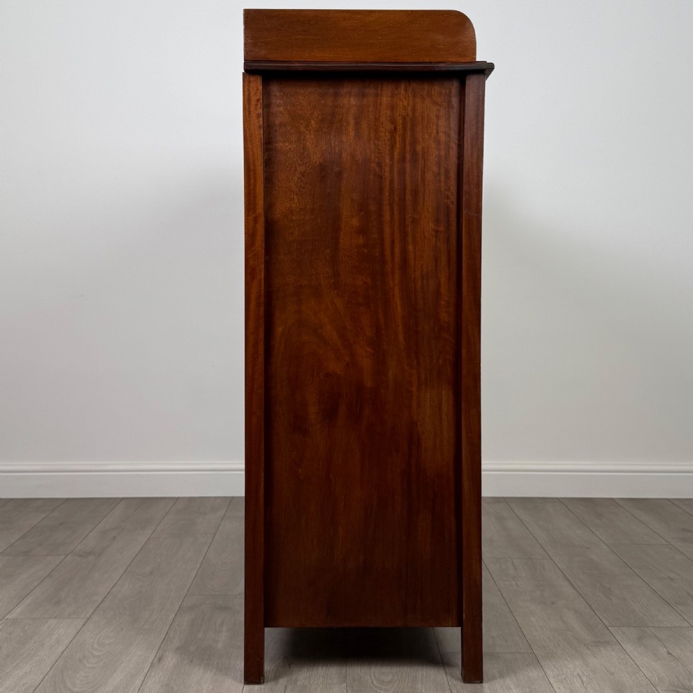Antique 20th Century Good Quality Cupboard In Walnut View IX