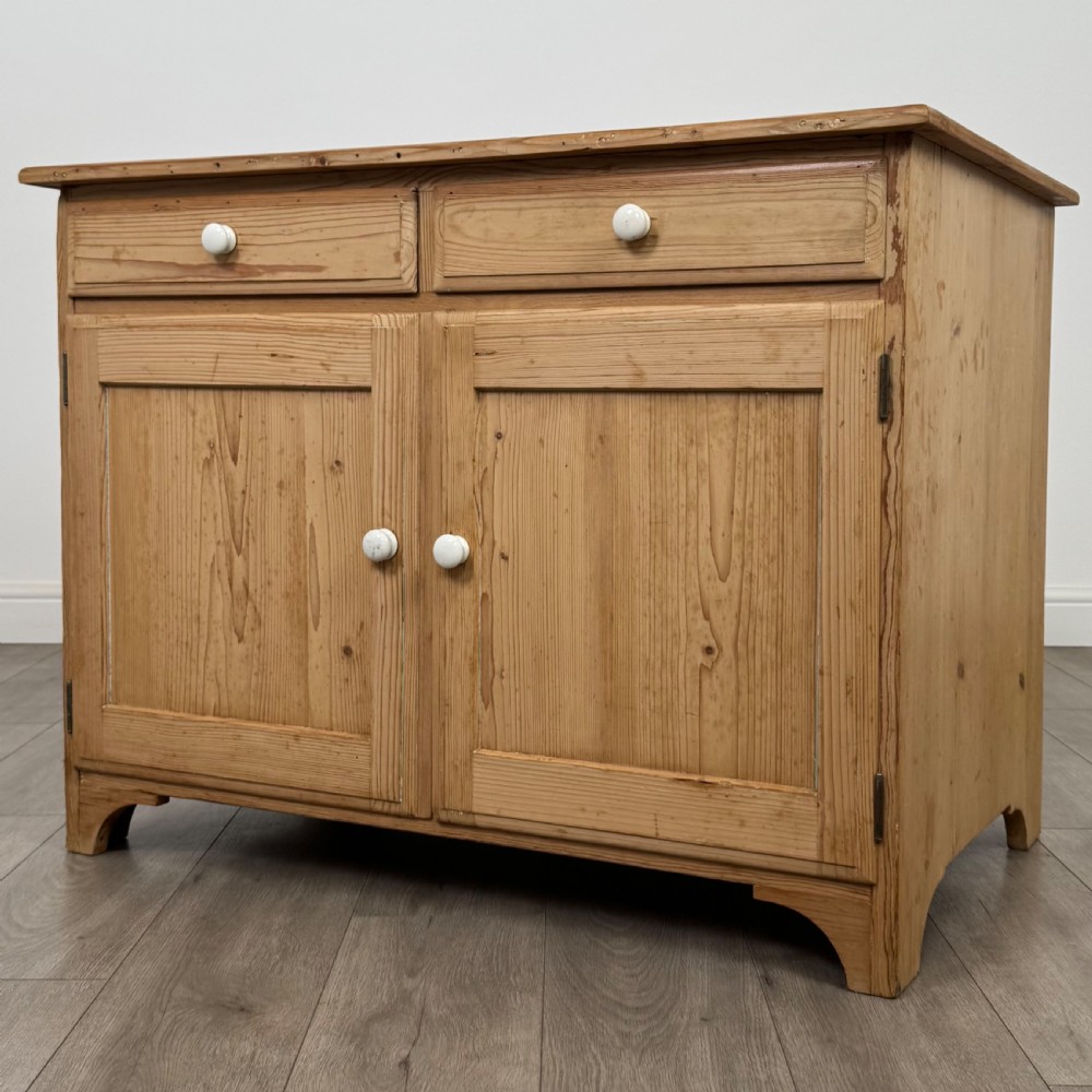 Antique 20th Century Good Quality Pine Cupboard  View III