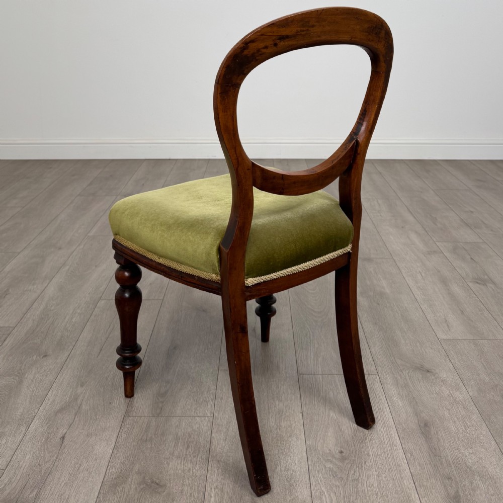 Antique 19th Century Set Of 6 Dining Chairs In Mahogany  View III