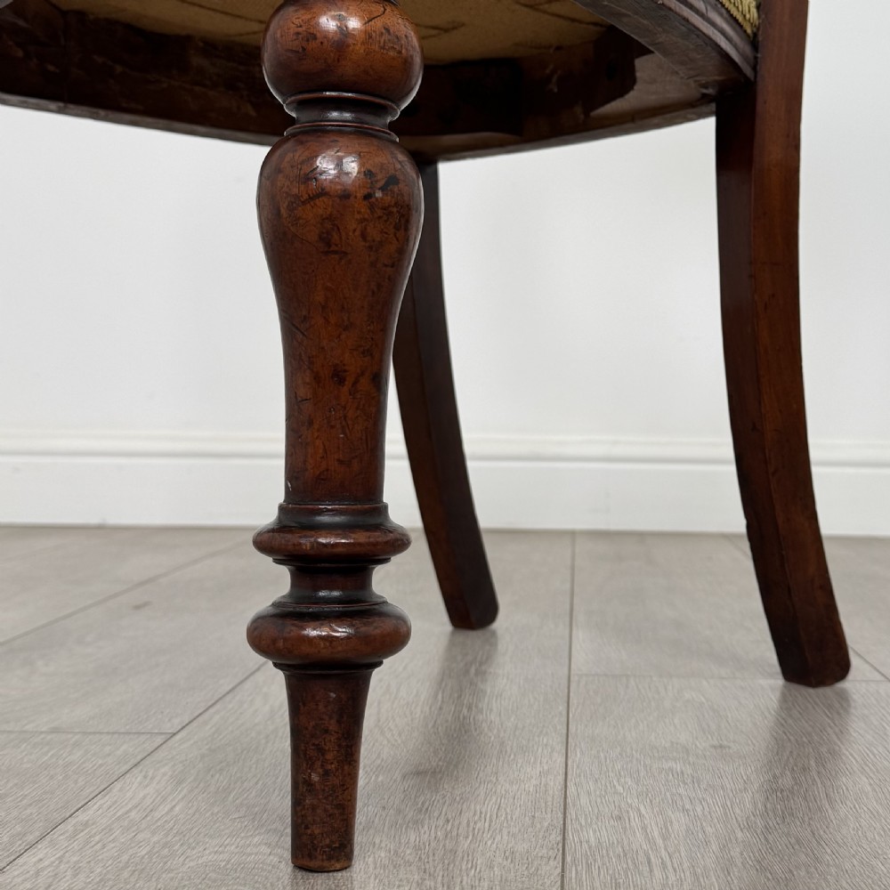 Antique 19th Century Set Of 6 Dining Chairs In Mahogany  View V