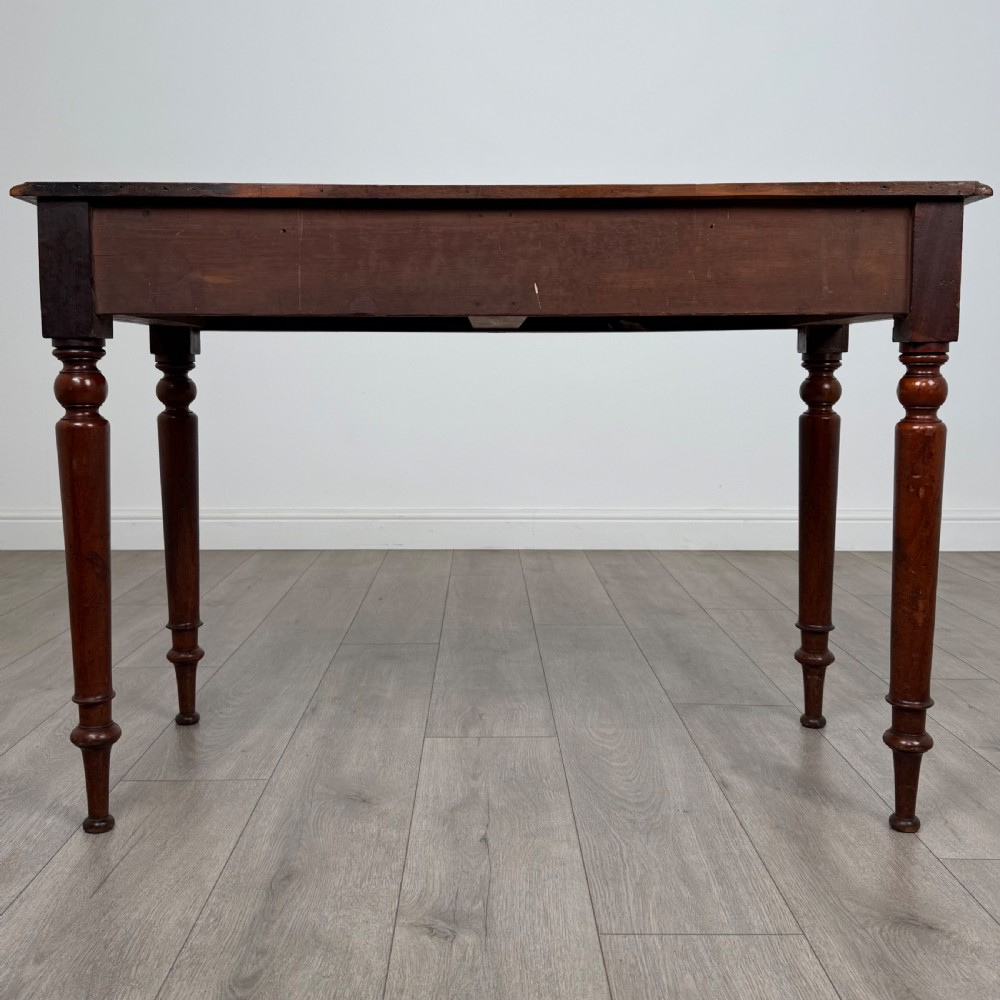 Antique 19th Century Good Quality Writing Table In Mahogany View V
