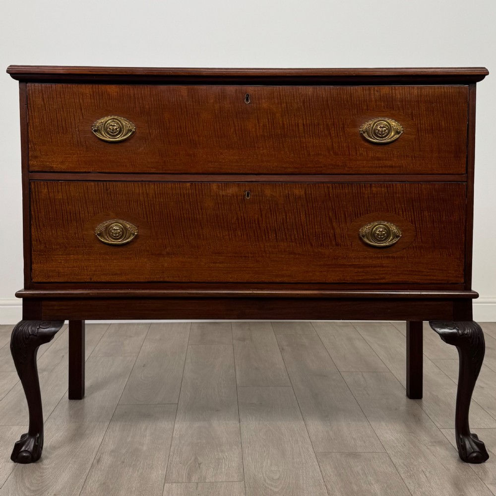 Antique 20th Century Unique Chest Of Drawers In Mahogany 