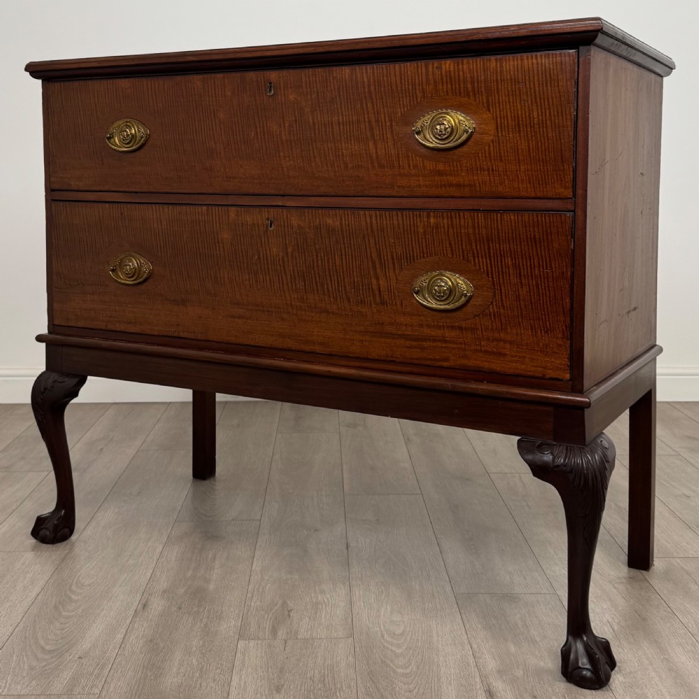 Antique 20th Century Unique Chest Of Drawers In Mahogany  View II
