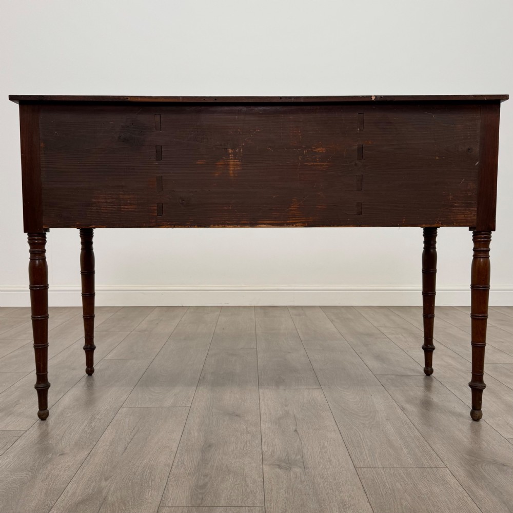 Antique 18th Century Good Quality Writing Table In Mahogany View V