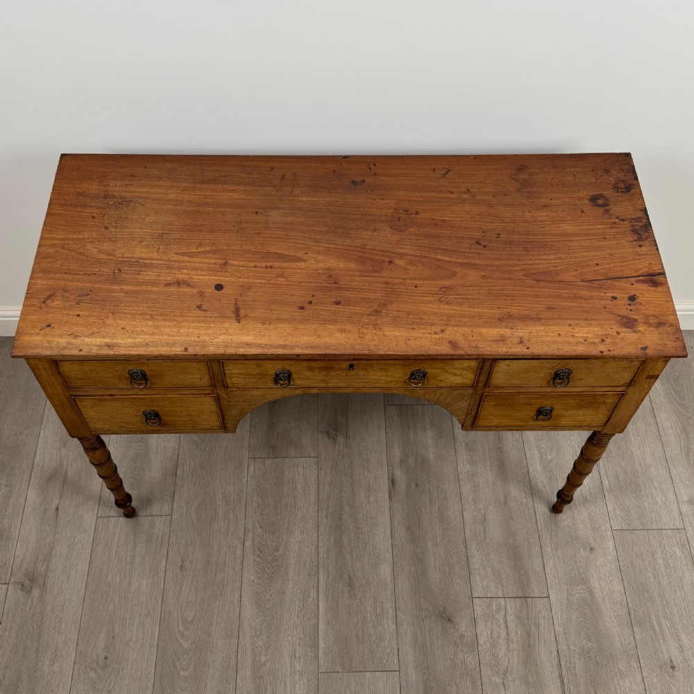Antique 18th Century Good Quality Writing Table In Mahogany View IX