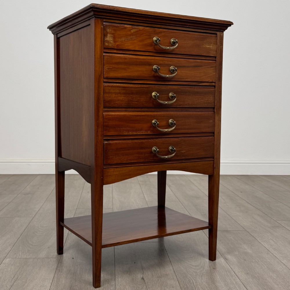 Antique 20th Century Good Quality Cabinet In Mahogany View IX