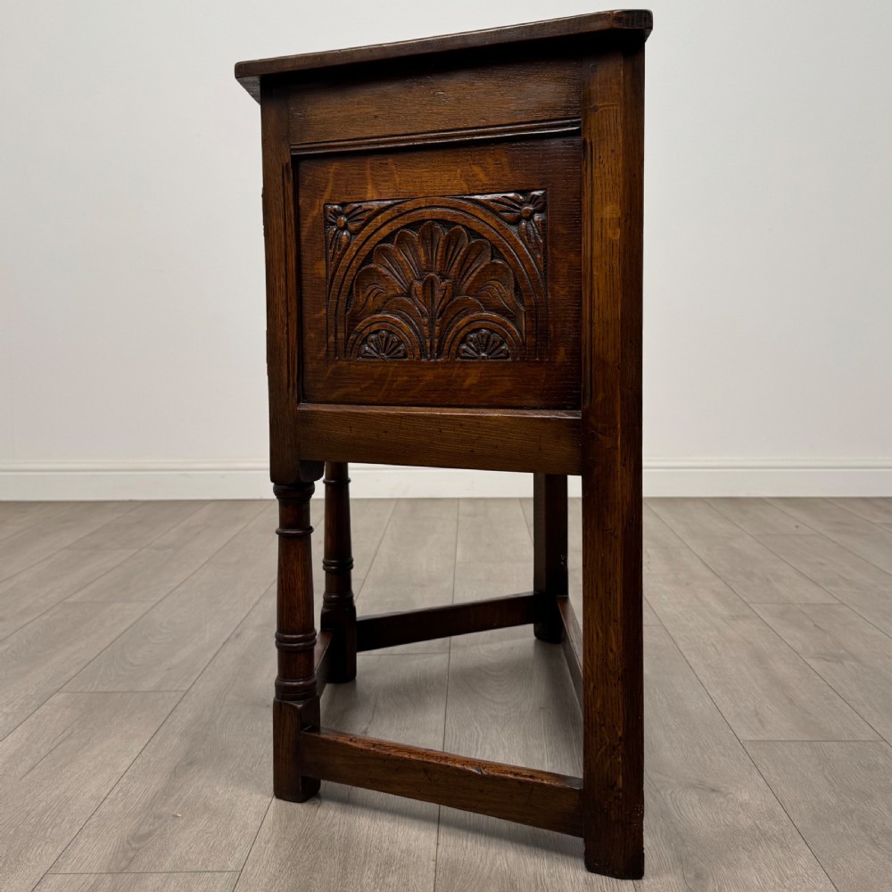 Antique 20th Century Good Quality Cabinet In Oak View IV