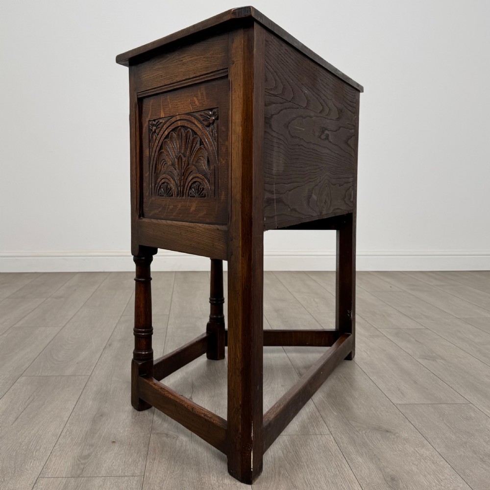 Antique 20th Century Good Quality Cabinet In Oak View V