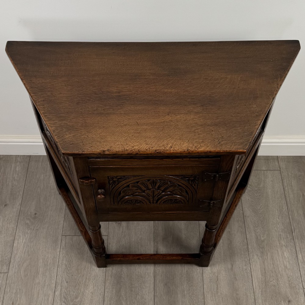 Antique 20th Century Good Quality Cabinet In Oak View X